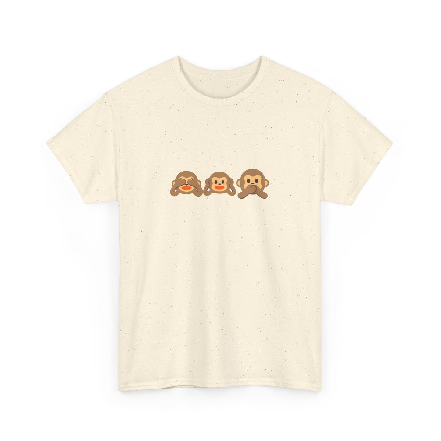 Speak No Evil, Hear No Evil, See No Evil T-Shirt - A Fun, Playful Design