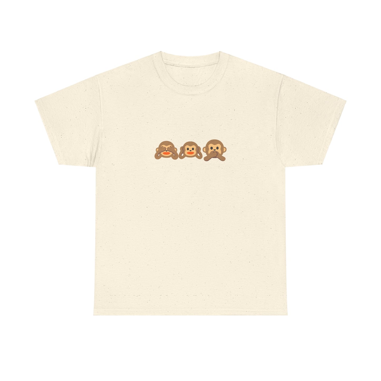 Speak No Evil, Hear No Evil, See No Evil T-Shirt - A Fun, Playful Design